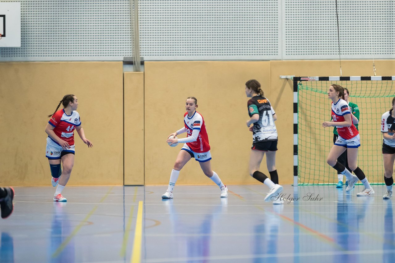 Bild 33 - wBJ HC Quickborn - HSG Tills Loew. : Ergebnis: 19:20